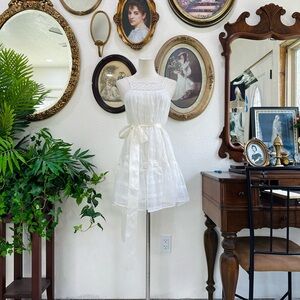 Zara White Midi Dress